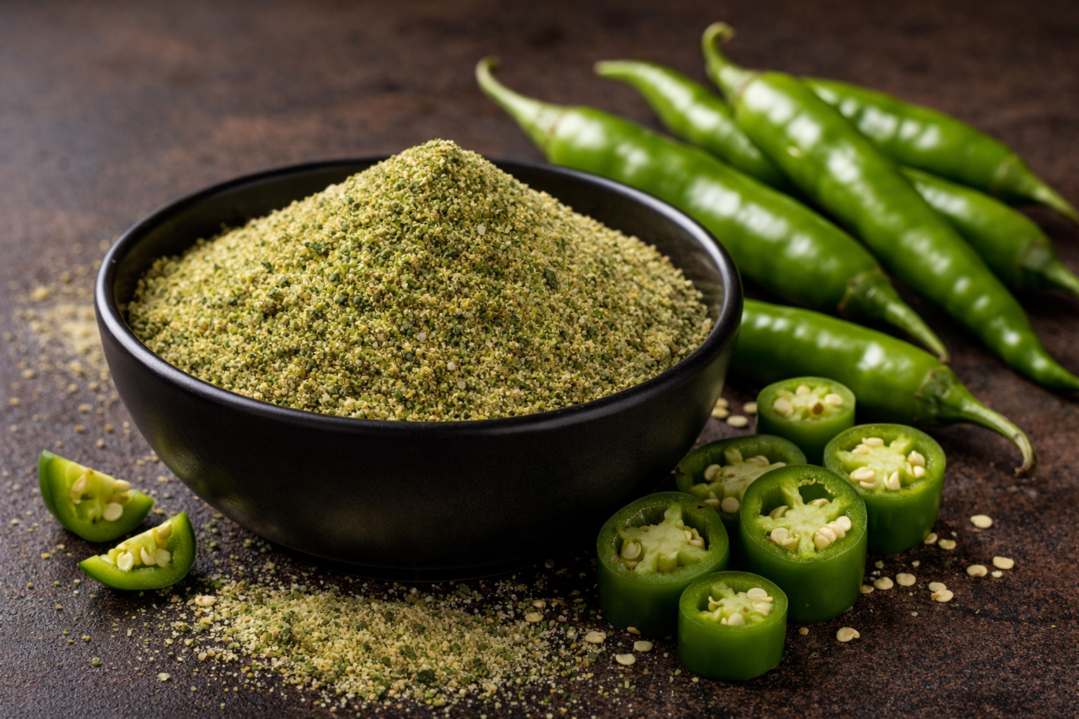 Green Chili Powder